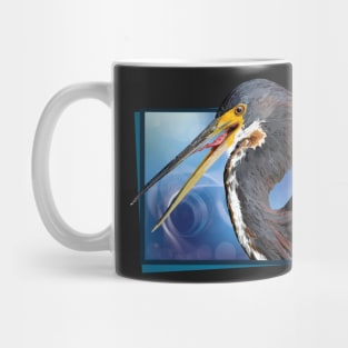 Tricolor Egret Mug